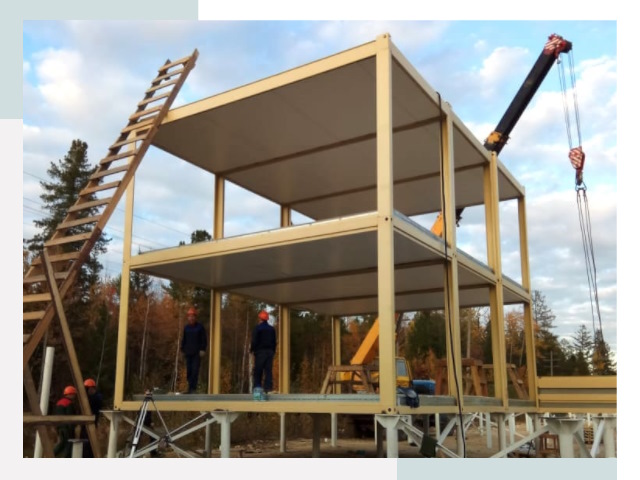 Строительство модульных здания Чехов