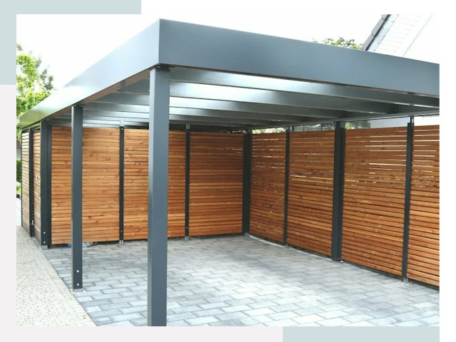 Навесы для парковки в Чехове