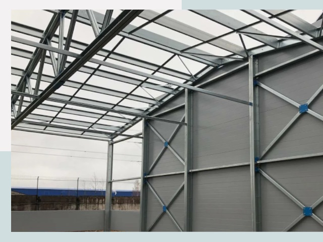 Каркасные ангары от СтальСтрой-Чхв по цене от 610 руб.