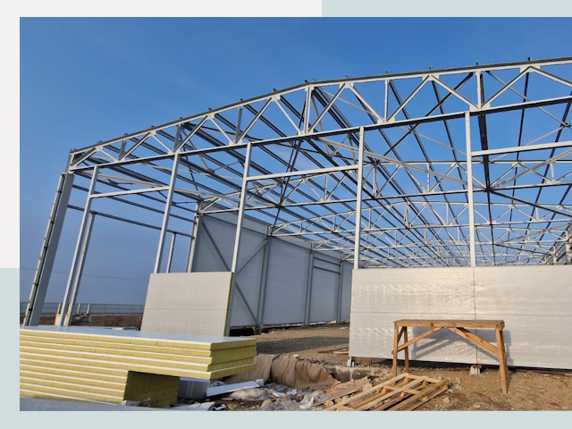 Утепленные ангары в Чехов от 610 руб. за м²