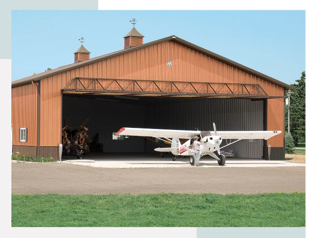 Ангары для самолетов в Чехове