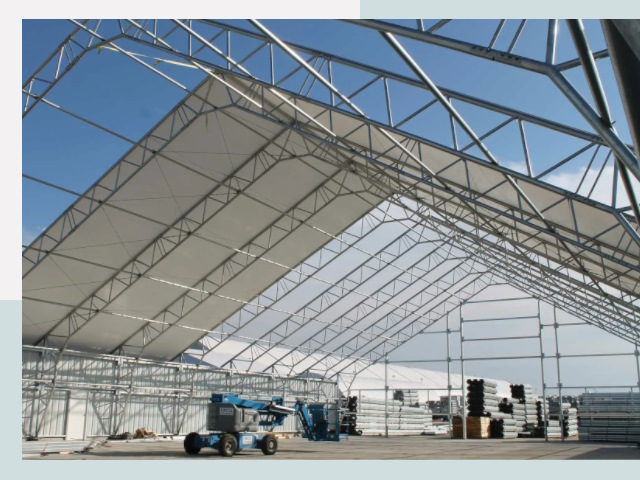 Каркасно-тентовые сооружения от СтальСтрой-Чхв по цене 610 руб.