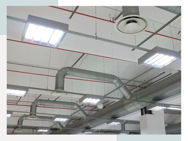 Вентиляция ангаров в Чехове