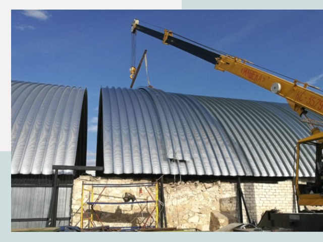 Реконструкция ангаров в Чехове от 610 руб.